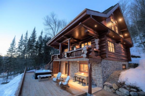 Breathtaking log house with HotTub - Winter paradise in Tremblant